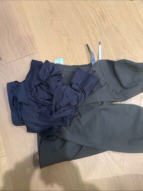 Navy and Charcoal Activewear Set